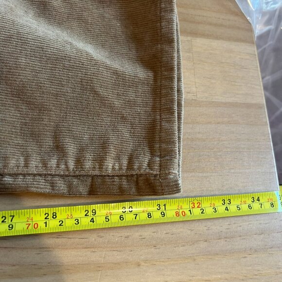 Lauren Ralph Lauren BLACK LABEL Corduroy Mid-Rise Straight Pants Sz 18 in Classi - Picture 12 of 13